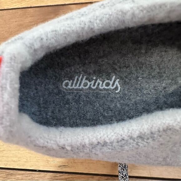All Birds Women's Light Grey / Blue Wool Runners Size 8 - Picture 7 of 8